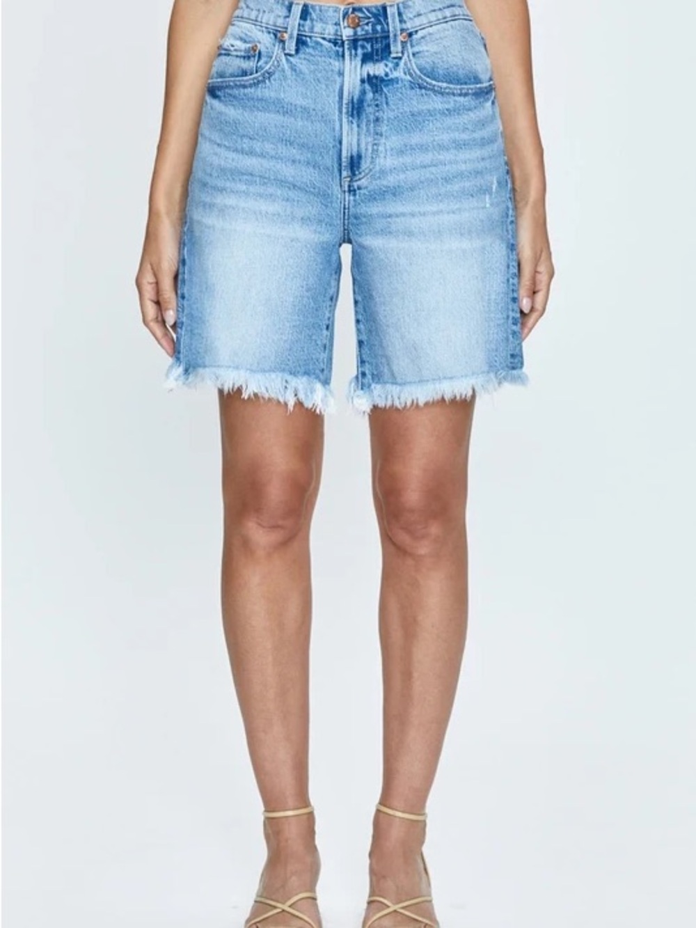 Kaylee Long Cut-Off Shorts-Altitude Vintage